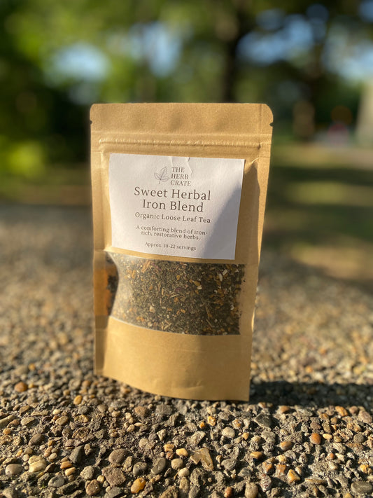 Sweet Herbal Iron Blend | Organic Loose Leaf Tea